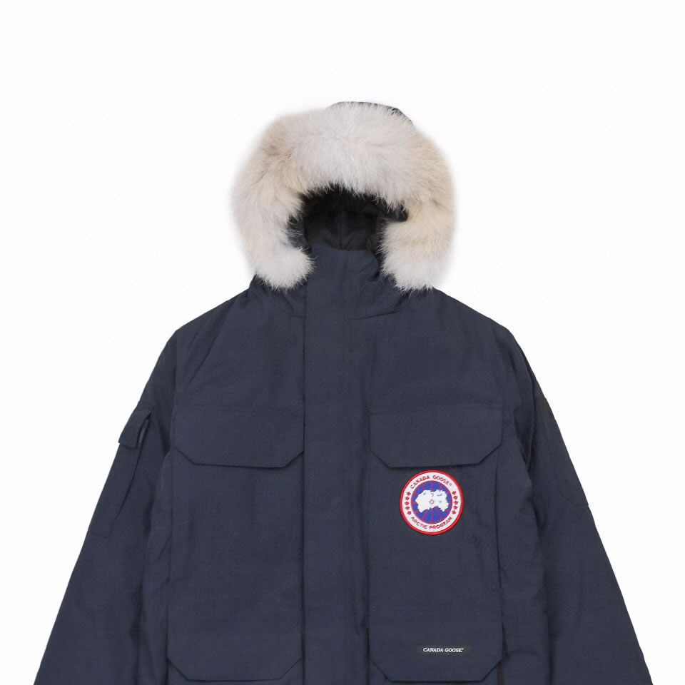 08 Canada Goose 19fw Expedition 4660ma Down Jacket Coat Navy Blue (4) - newkick.vip