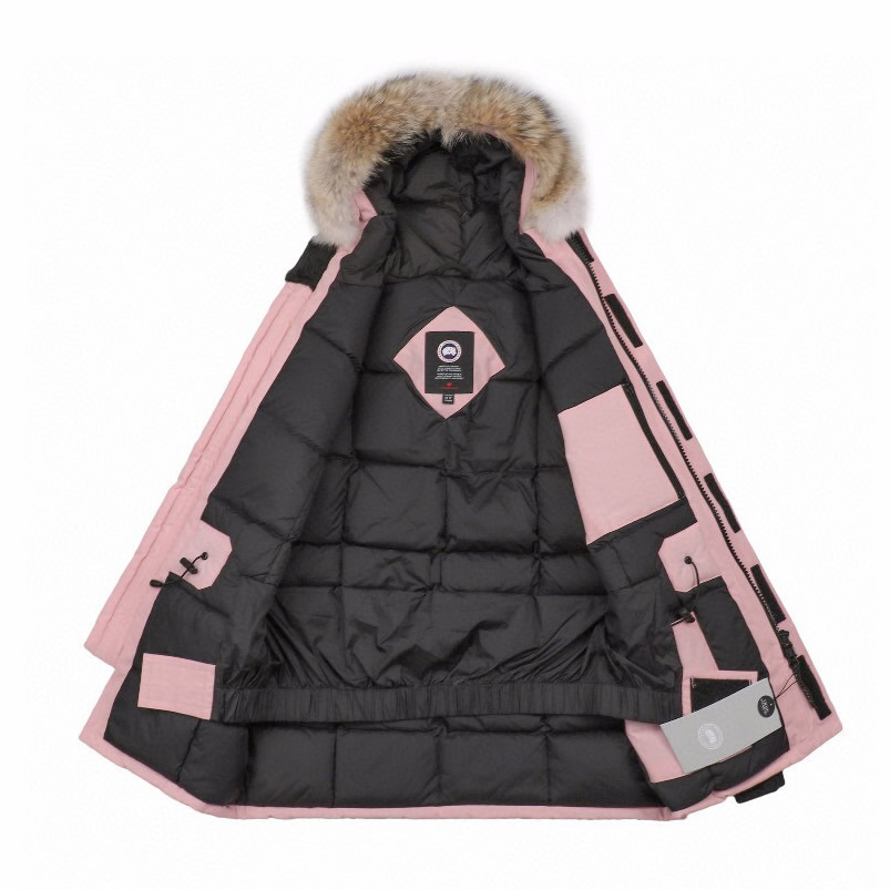 08 Canada Goose 19fw Expedition 4660ma Down Jacket Coat Pink (3) - newkick.vip