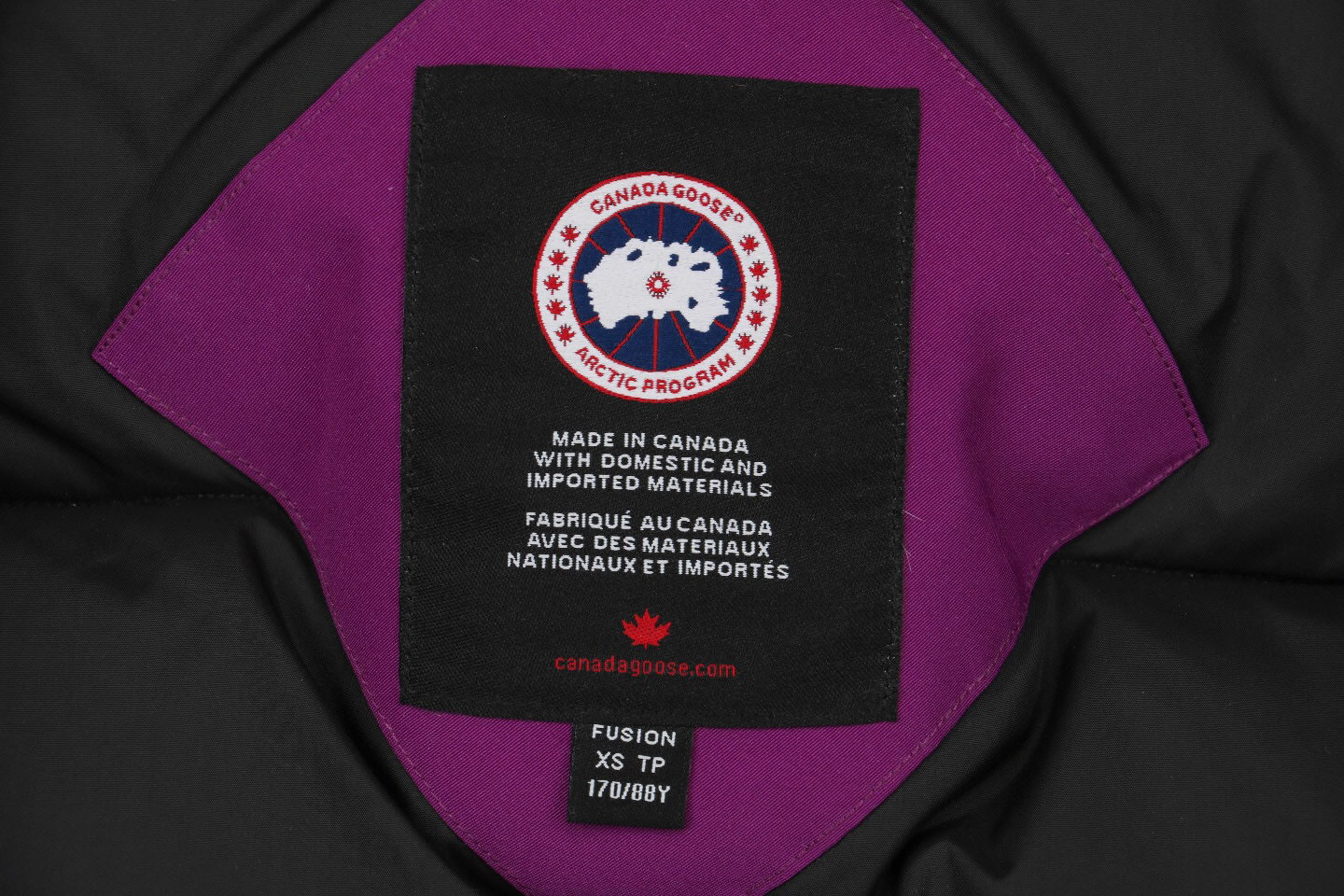 08 Canada Goose 19fw Expedition 4660ma Down Jacket Coat Purple (8) - newkick.vip