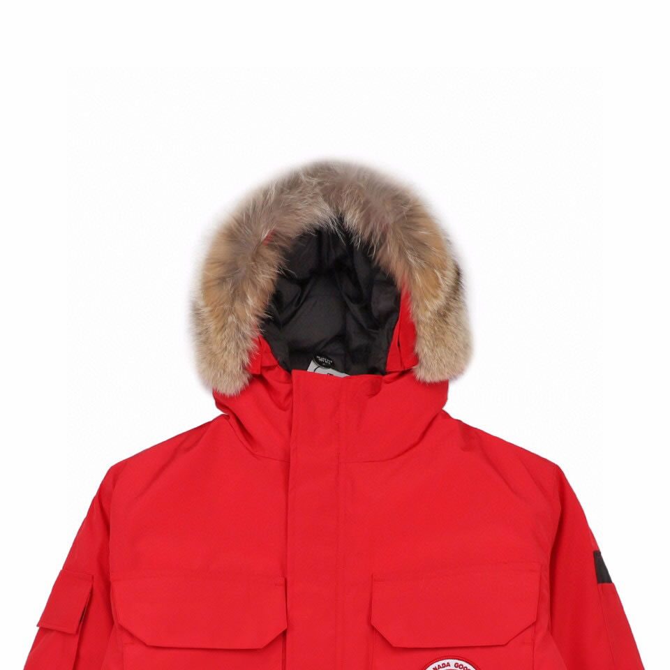 08 Canada Goose 19fw Expedition 4660ma Down Jacket Coat Red (4) - newkick.vip