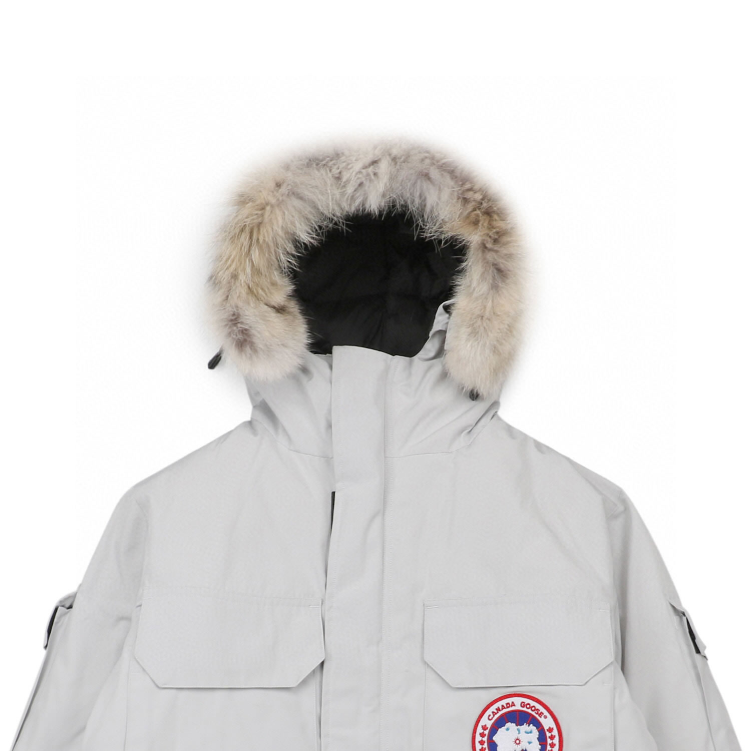 08 Canada Goose 19fw Expedition 4660ma Down Jacket Coat Silver White (5) - newkick.vip