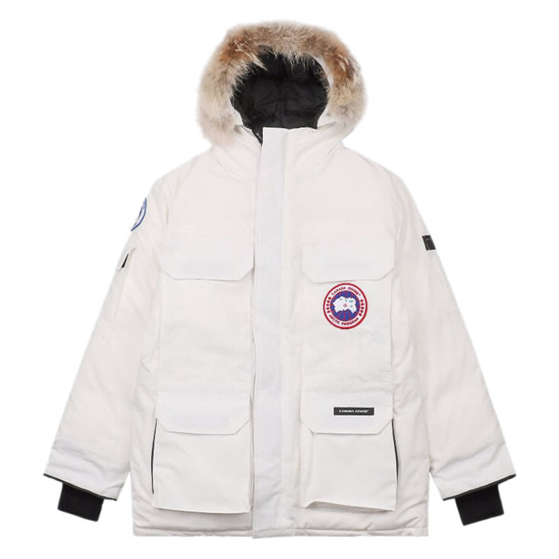 08 Canada Goose 19fw Expedition 4660ma Down Jacket Coat White (1) - newkick.vip