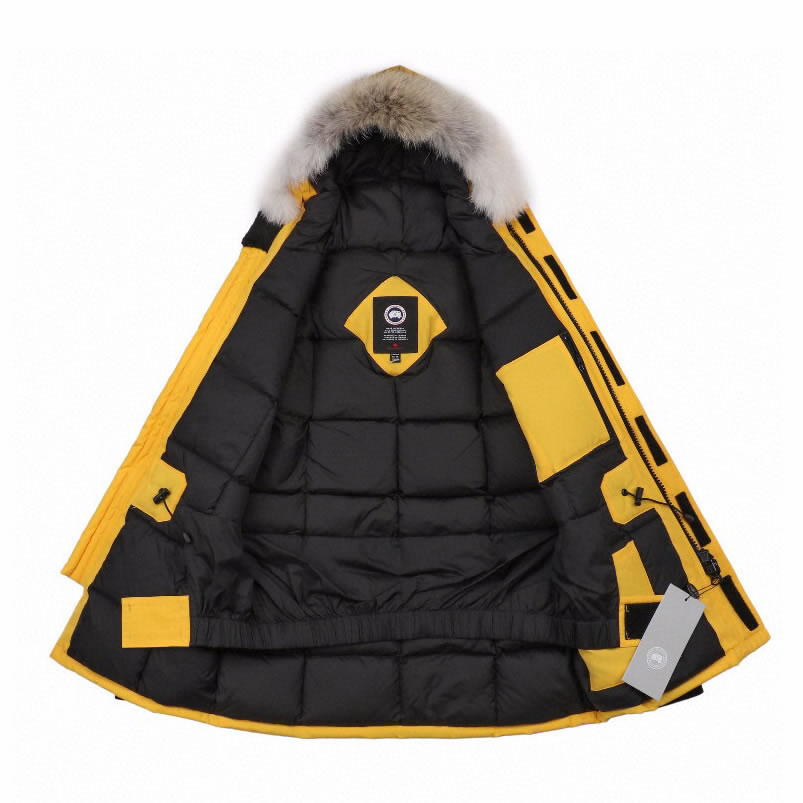 08 Canada Goose 19fw Expedition 4660ma Down Jacket Coat Yellow (3) - newkick.vip