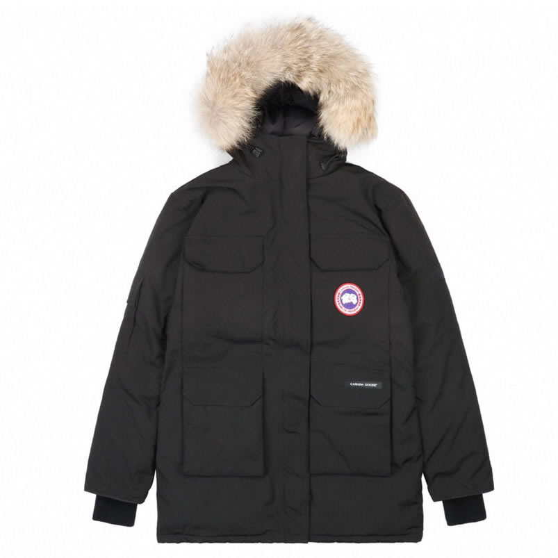 09 Canada Goose 19fw Expedition 4660la Down Jacket Coat Black (1) - newkick.vip