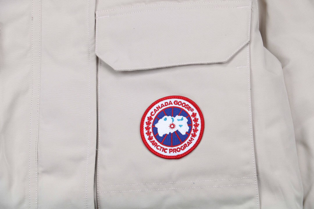 09 Canada Goose 19fw Expedition 4660la Down Jacket Coat Cream White (9) - newkick.vip