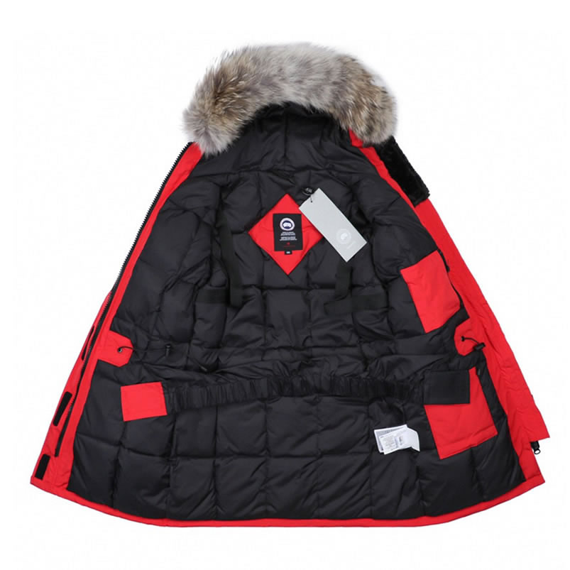 09 Canada Goose 19fw Expedition 4660la Down Jacket Coat Red (3) - newkick.vip