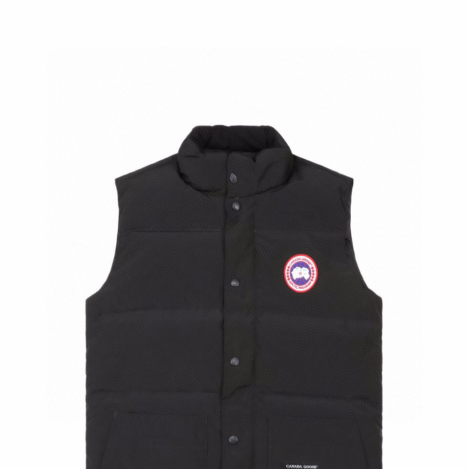 Canada Goose 4154m Freestyle Crew Vest Black (4) - newkick.vip