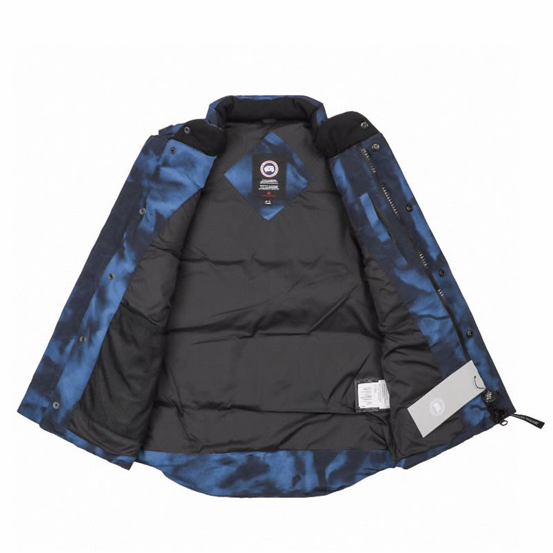 Canada Goose 4154m Freestyle Crew Vest Camouflage Blue (3) - newkick.vip