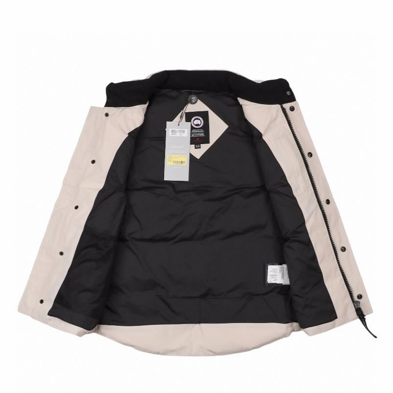 Canada Goose 4154m Freestyle Crew Vest Cream White (3) - newkick.vip