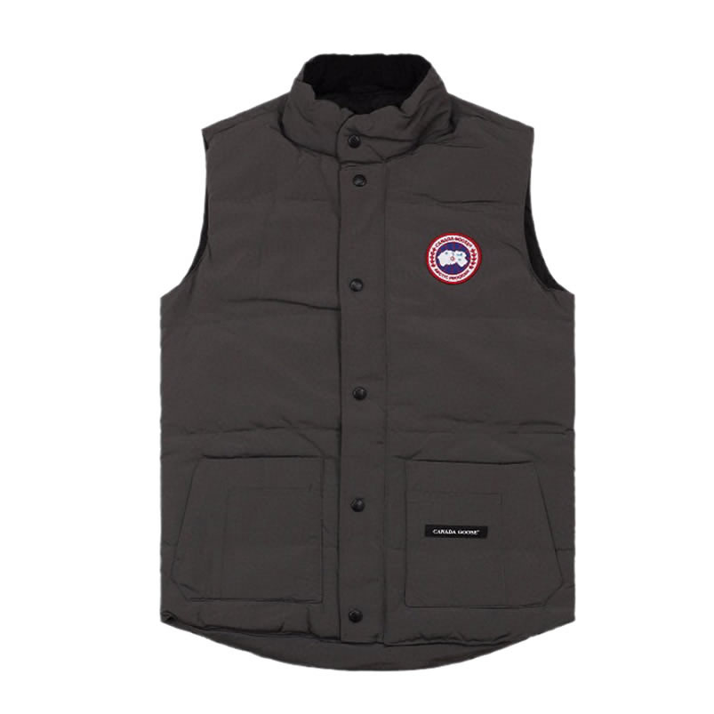 Canada Goose 4154m Freestyle Crew Vest Dark Gray (1) - newkick.vip