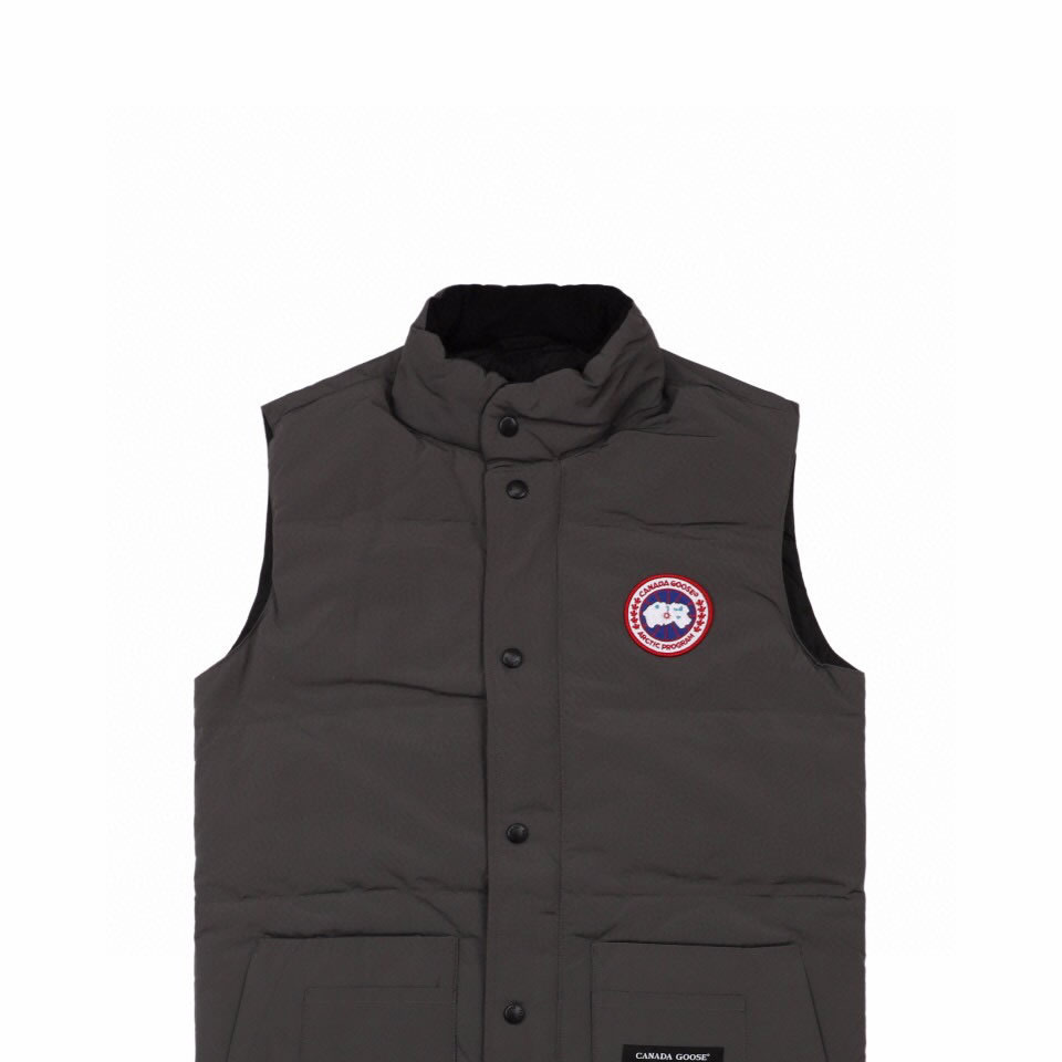 Canada Goose 4154m Freestyle Crew Vest Dark Gray (4) - newkick.vip