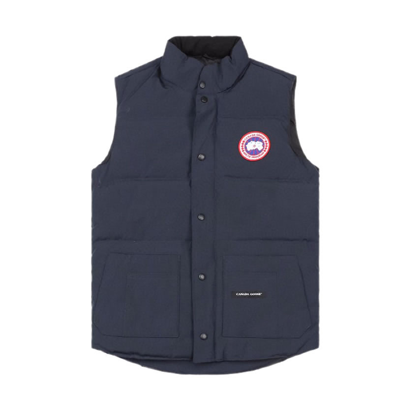 Canada Goose 4154m Freestyle Crew Vest Navy Blue (1) - newkick.vip