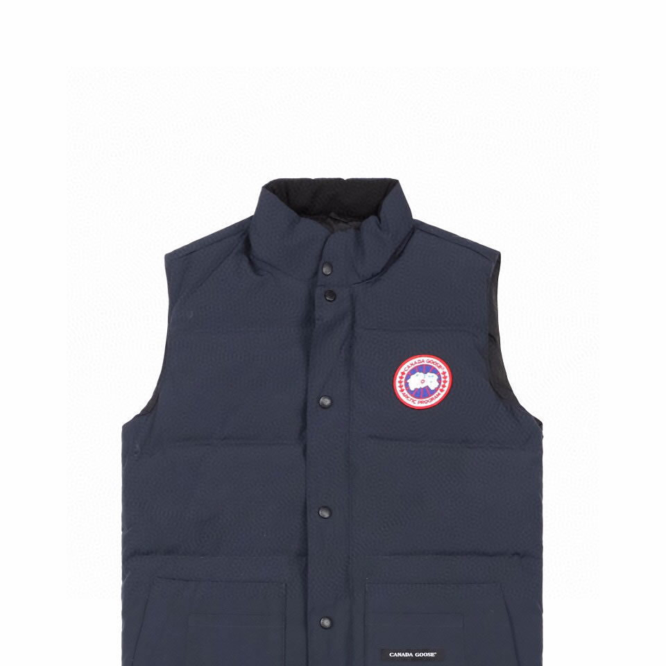 Canada Goose 4154m Freestyle Crew Vest Navy Blue (4) - newkick.vip