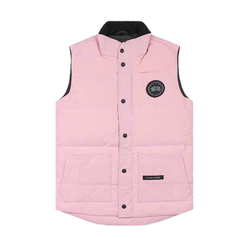 Canada Goose 4154m Freestyle Crew Vest Pink (1) - newkick.vip