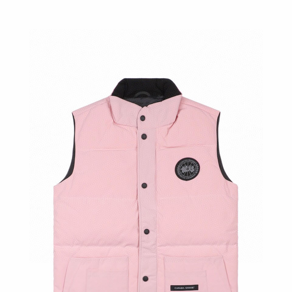 Canada Goose 4154m Freestyle Crew Vest Pink (4) - newkick.vip