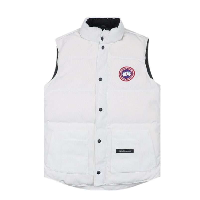 Canada Goose 4154m Freestyle Crew Vest White (1) - newkick.vip