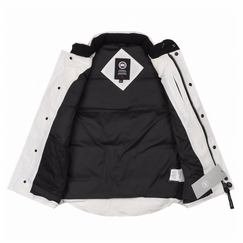 Canada Goose 4154m Freestyle Crew Vest White (3) - newkick.vip