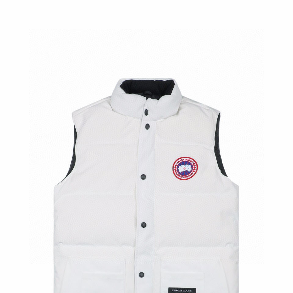 Canada Goose 4154m Freestyle Crew Vest White (4) - newkick.vip