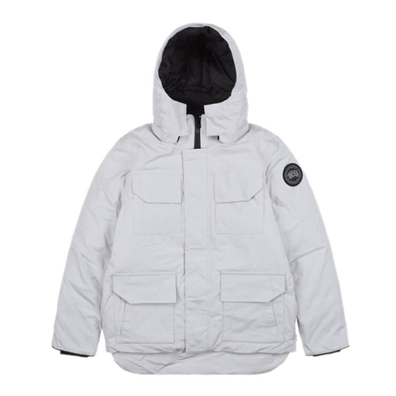 Canada Goose Maitland 4550mb 815 Down Jacket Coat Silver White (1) - newkick.vip