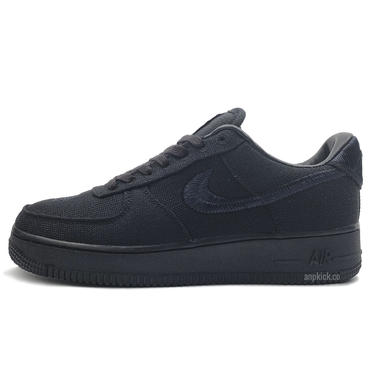 Stussy Nike Air Force 1 Low Black Cz9084 001 Release Date (1) - newkick.vip