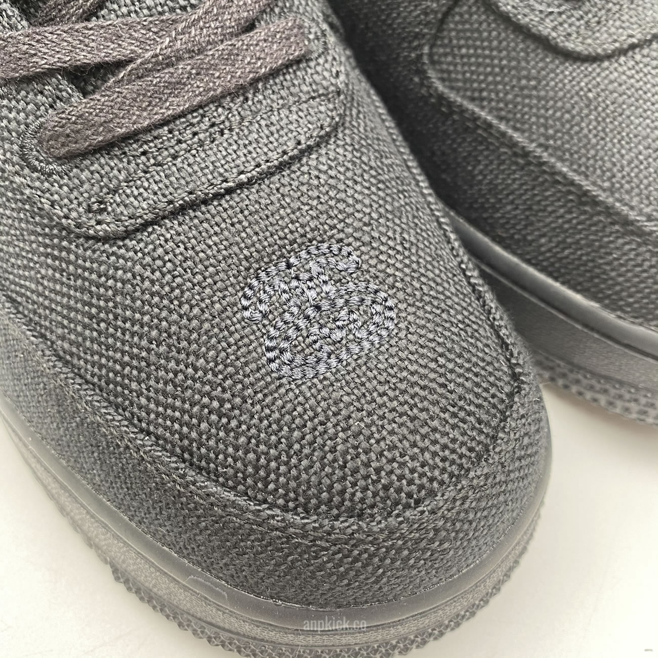 Stussy Nike Air Force 1 Low Black Cz9084 001 Release Date (4) - newkick.vip