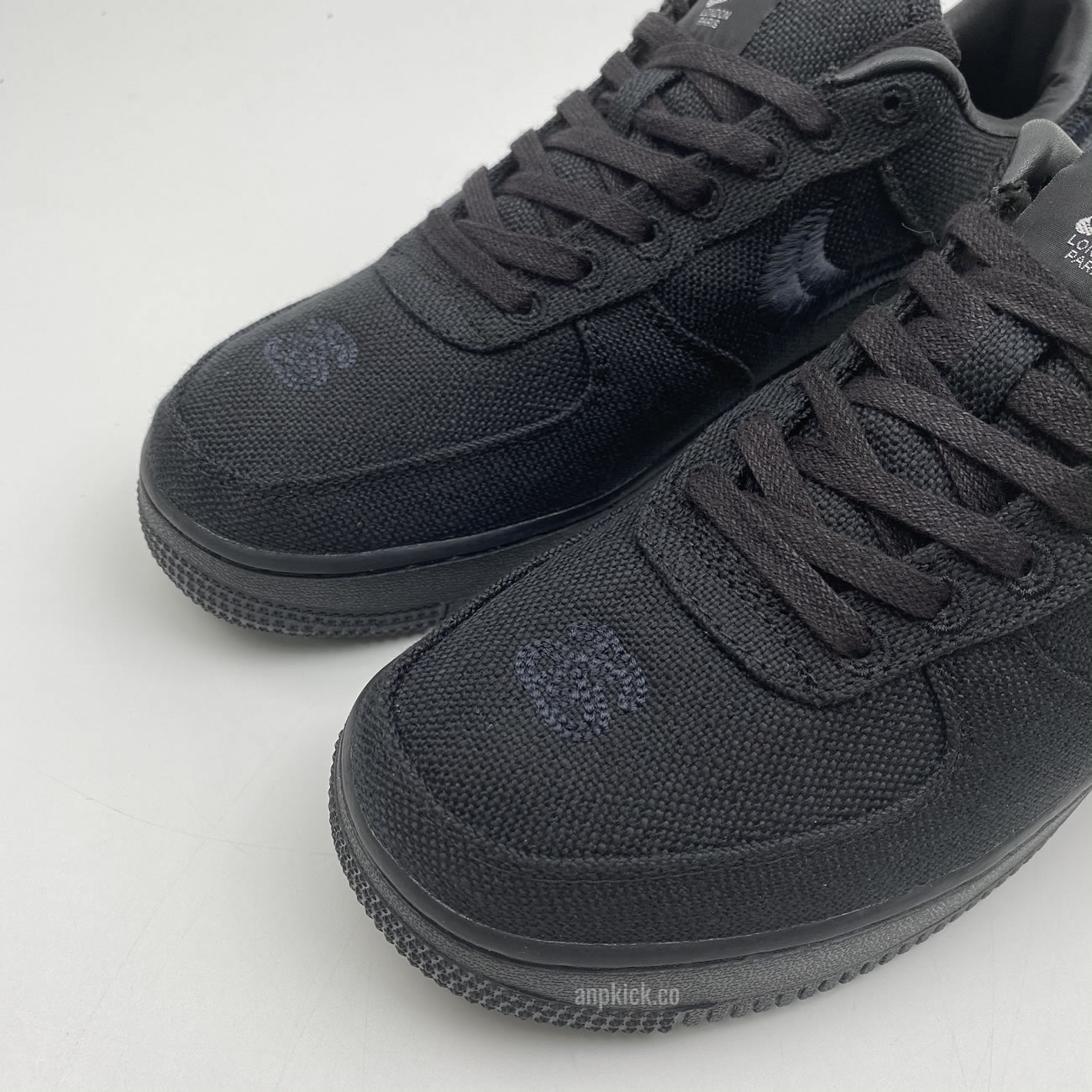 Stussy Nike Air Force 1 Low Black Cz9084 001 Release Date (6) - newkick.vip