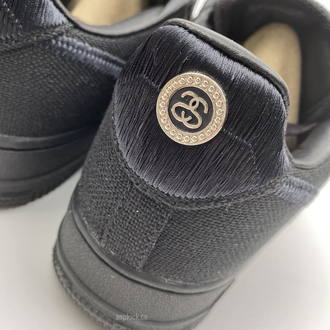 Stussy Nike Air Force 1 Low Black Cz9084 001 Release Date (7) - newkick.vip