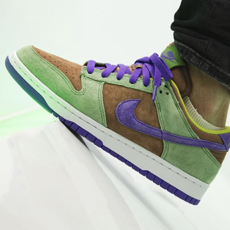 Nike Dunk Low Sp Veneer Autumn Green Deep Purple On Feet Da1469 200 (2) - newkick.vip