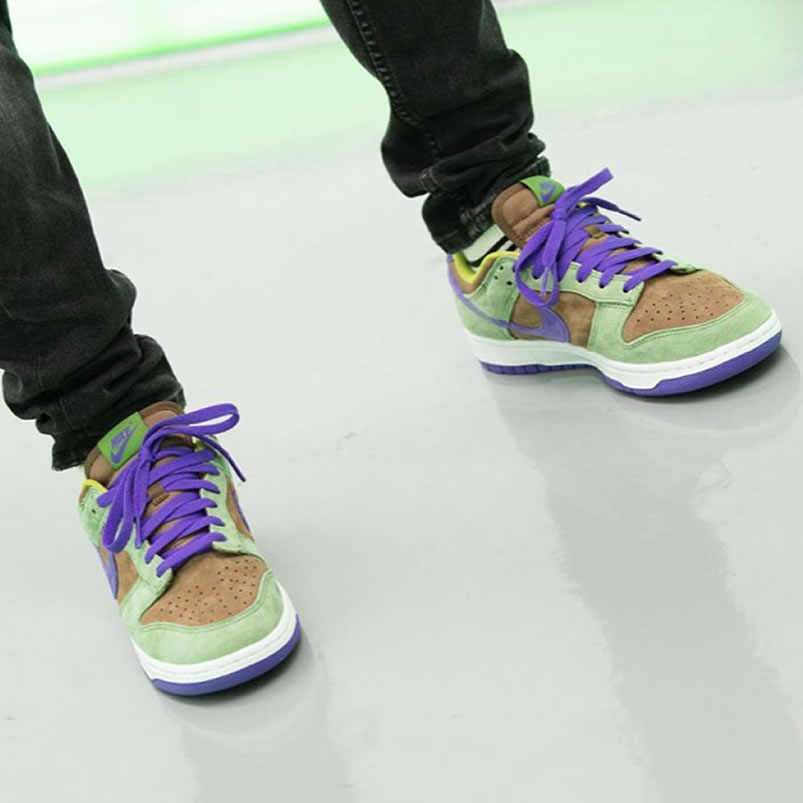 Nike Dunk Low Sp Veneer Autumn Green Deep Purple On Feet Da1469 200 (3) - newkick.vip