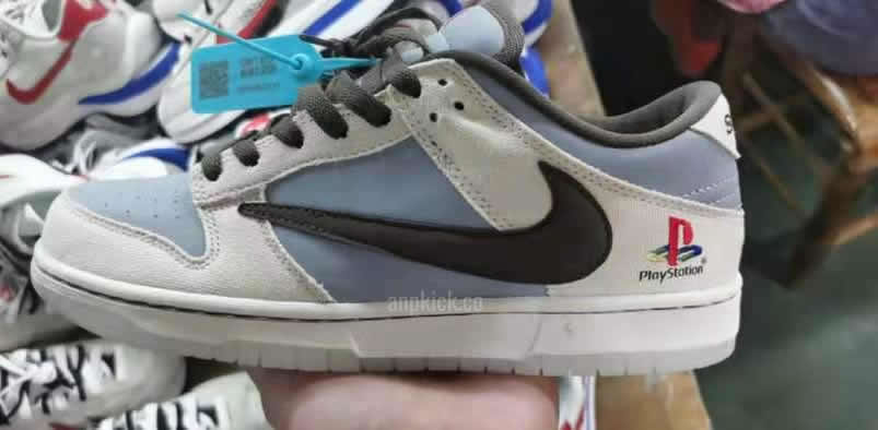 Travis Scott Sony Playstation 5 Nike Dunk Low Anpkick First Look (1) - newkick.vip