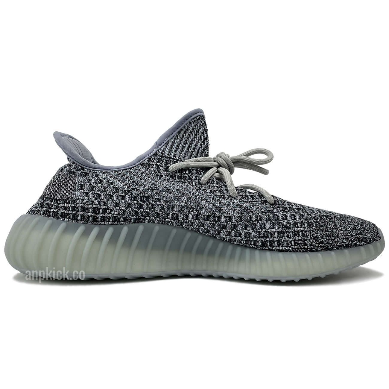 Adidas Yeezy Boost 350 V2 Ash Blue Gy7657 (2) - newkick.vip