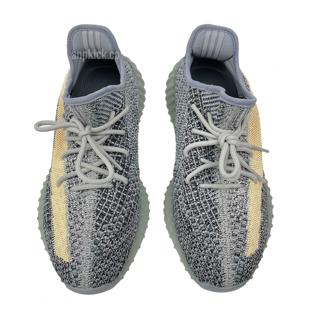 Adidas Yeezy Boost 350 V2 Ash Blue Gy7657 (4) - newkick.vip