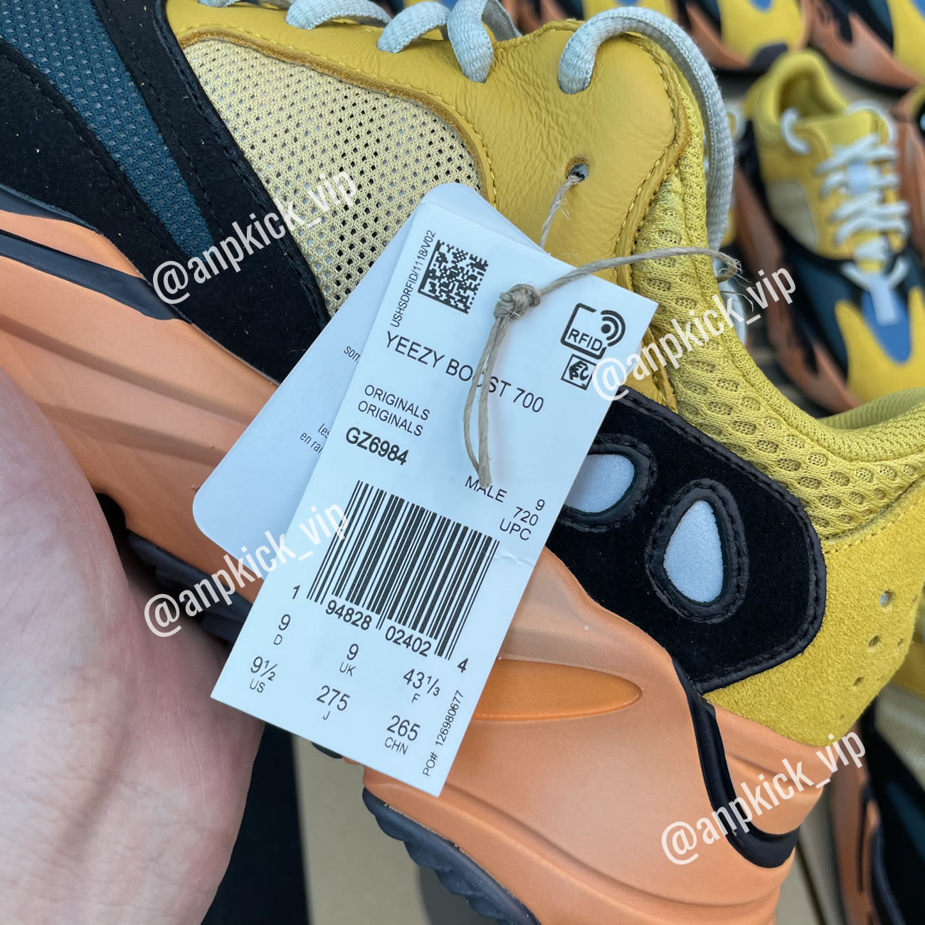 Adidas Anpkick Yeezy Boost 700 Sun Gz6984 (5) - newkick.vip