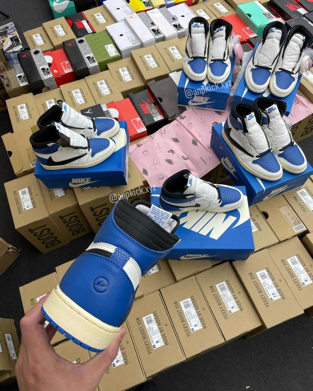 Anpkick Travis Scott Air Jordan 1 High Og Sp Military Blue Fragment Cactus Jack Royal Dh3227 105 (2) - newkick.vip