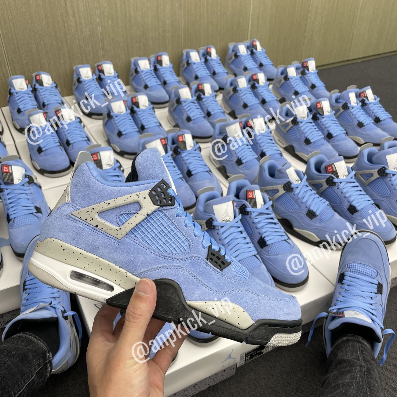 Air Jordan 4 University Blue Unc Anpkick Ct8527 400 (1) - newkick.vip