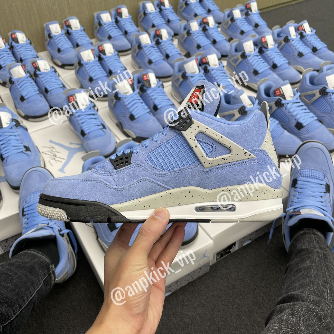 Air Jordan 4 University Blue Unc Anpkick Ct8527 400 (5) - newkick.vip