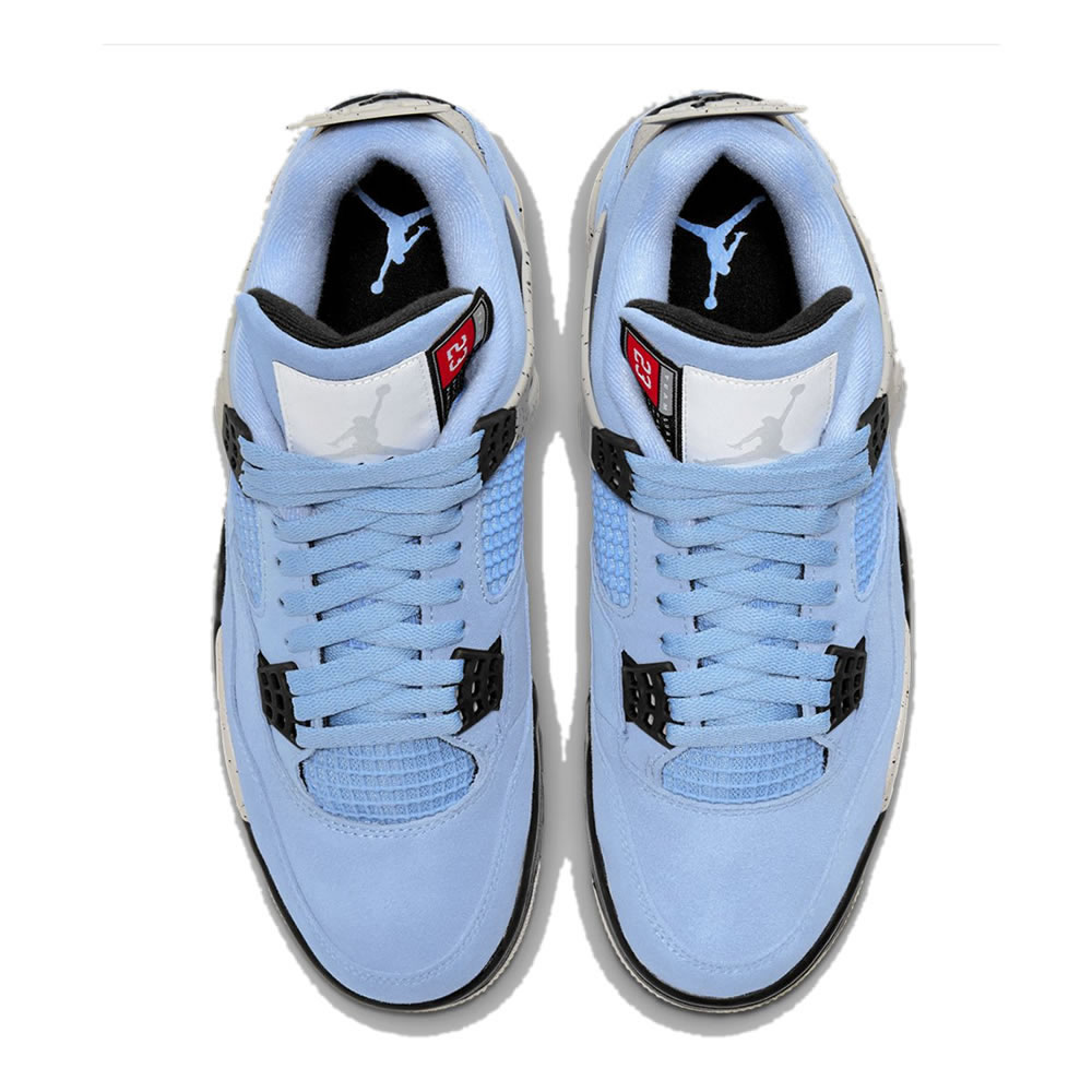 Air Jordan 4 University Blue Unc Ct8527 400 (4) - newkick.vip