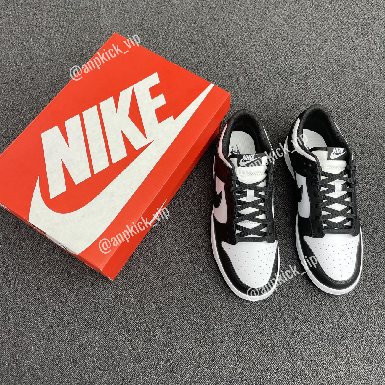 Nike Dunk Low Black White Dd1391 100 (6) - newkick.vip