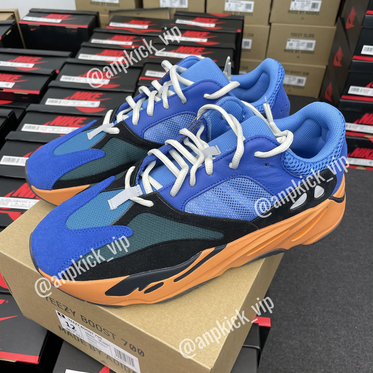 Adidas Yeezy Boost 700 Bright Blue Orange Anpkick Gz0541 (6) - newkick.vip