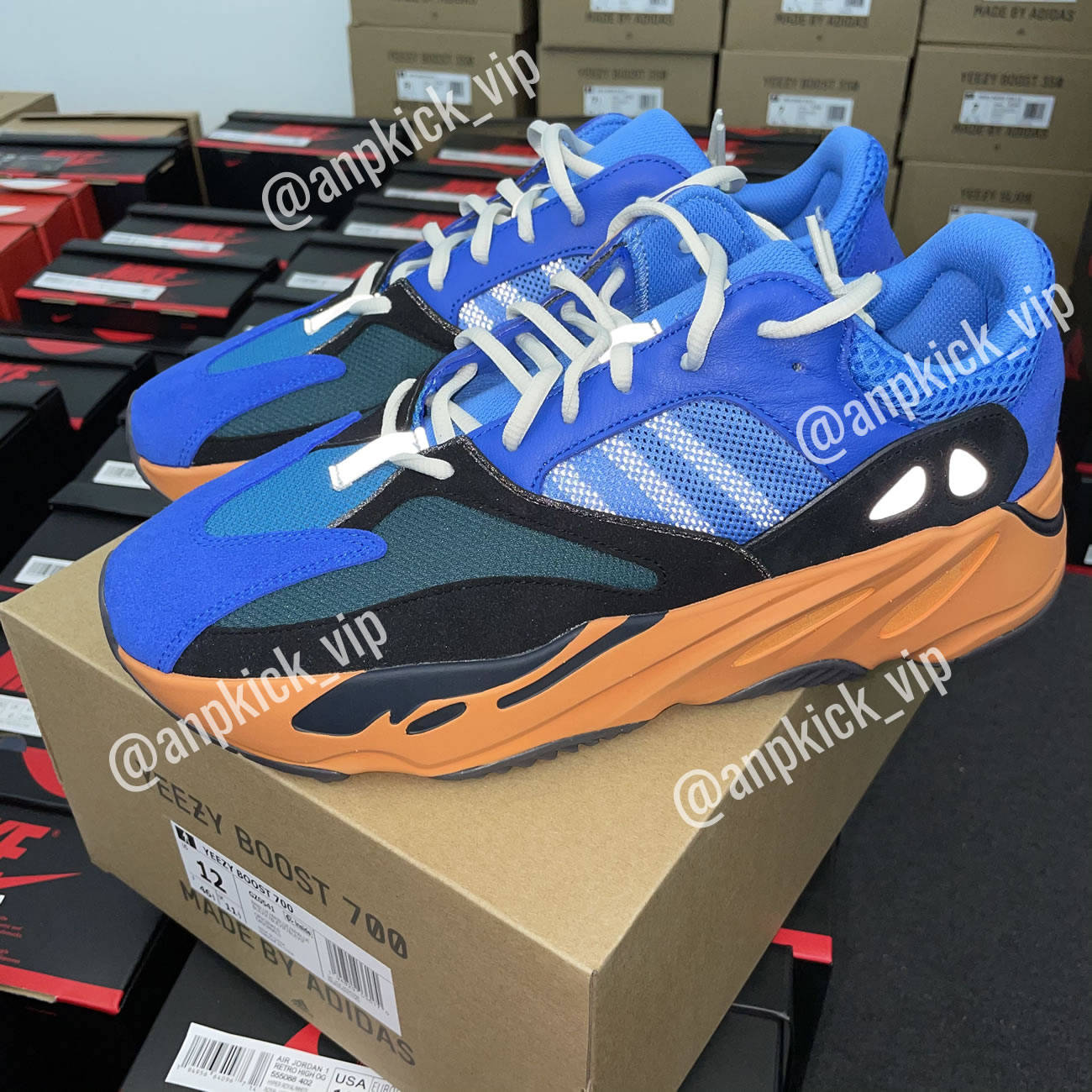 Adidas Yeezy Boost 700 Bright Blue Orange Anpkick Gz0541 (7) - newkick.vip