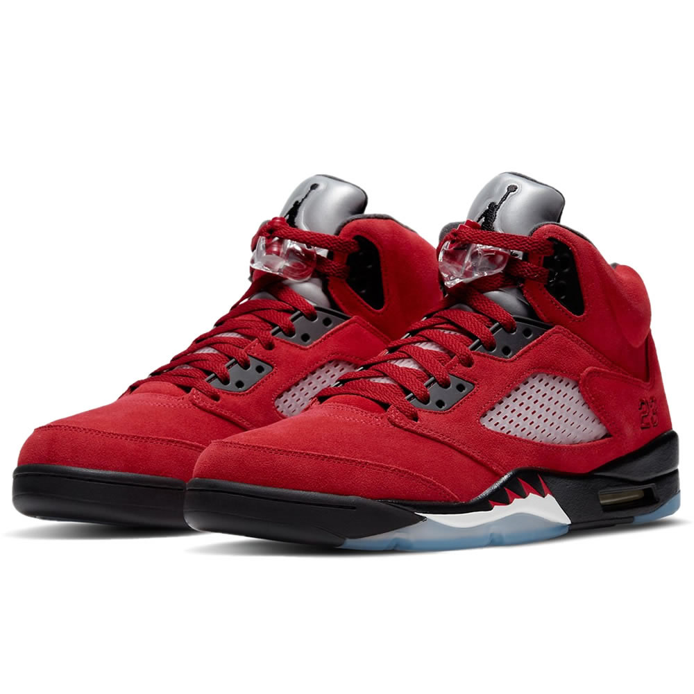 Air Jordan 5 Raging Bull Toro Bravo Red Dd0587 600 (3) - newkick.vip