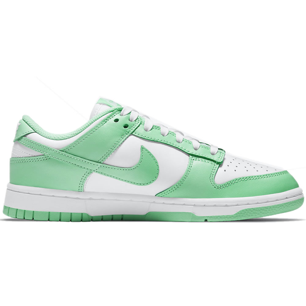 Nike Dunk Low Wmns Green Glow White Green Dd1503 105 (2) - newkick.vip