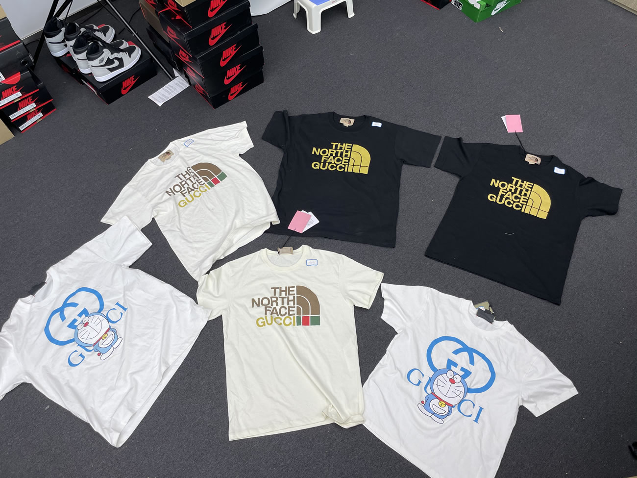 Thenorthfacegucci T Shirt (1) - newkick.vip