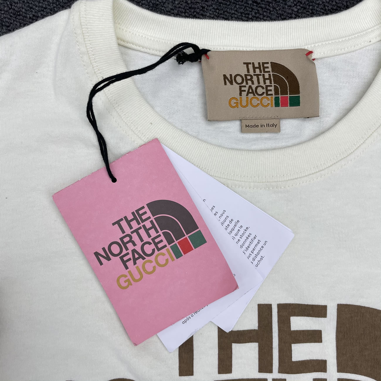 Thenorthfacegucci T Shirt (5) - newkick.vip