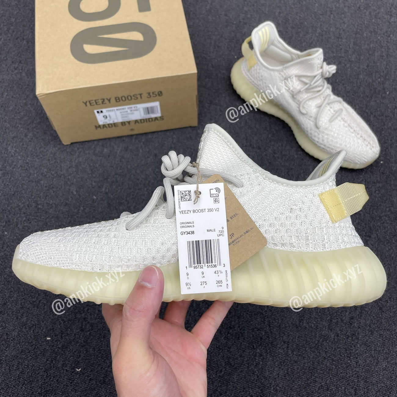 Adidas Yeezy Boost 350 V2 Light Uv Sensitive Gy3438 (7) - newkick.vip