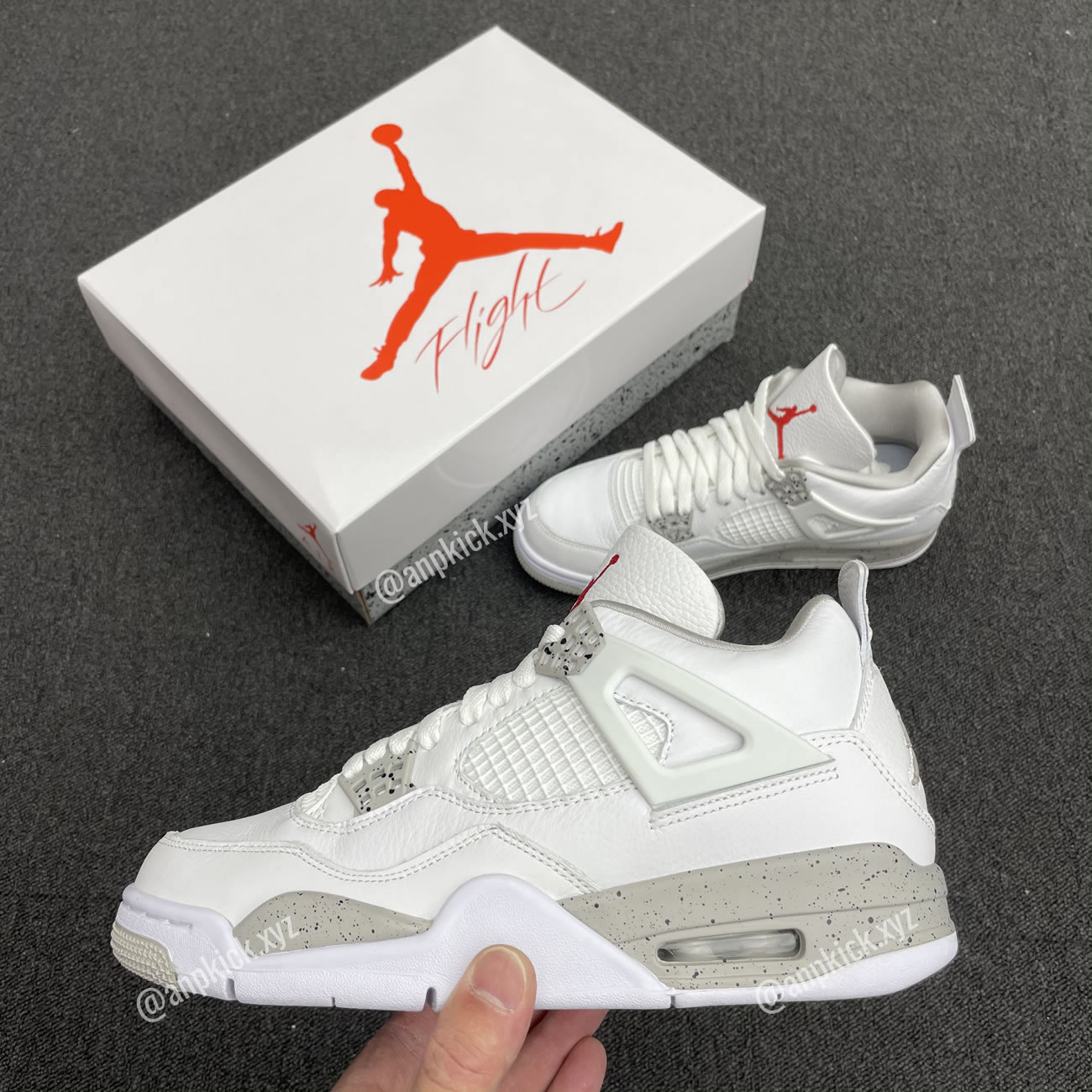 Air Jordan 4 Retro White Oreo 2021 Anpkick Ct8527 100 (2) - newkick.vip