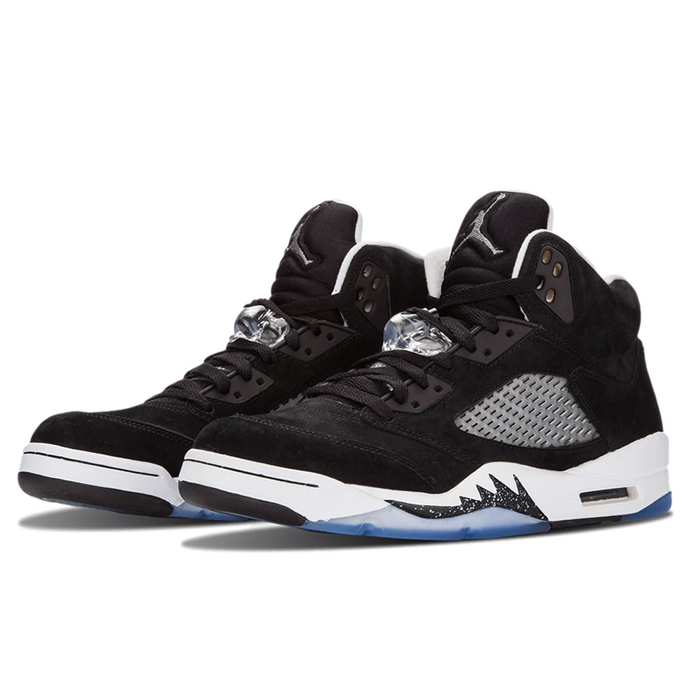 Air Jordan 5 Retro Oreo 2021 Black White Ct4838 011 (5) - newkick.vip