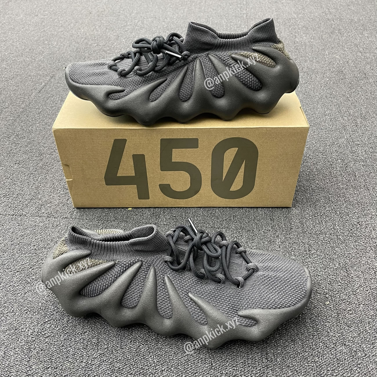 Adidas Yeezy 450 Dark Slate Anpkick H68039 (2) - newkick.vip