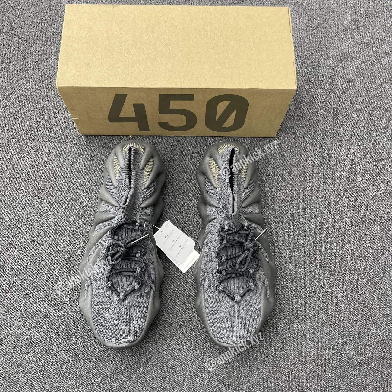 Adidas Yeezy 450 Dark Slate Anpkick H68039 (3) - newkick.vip