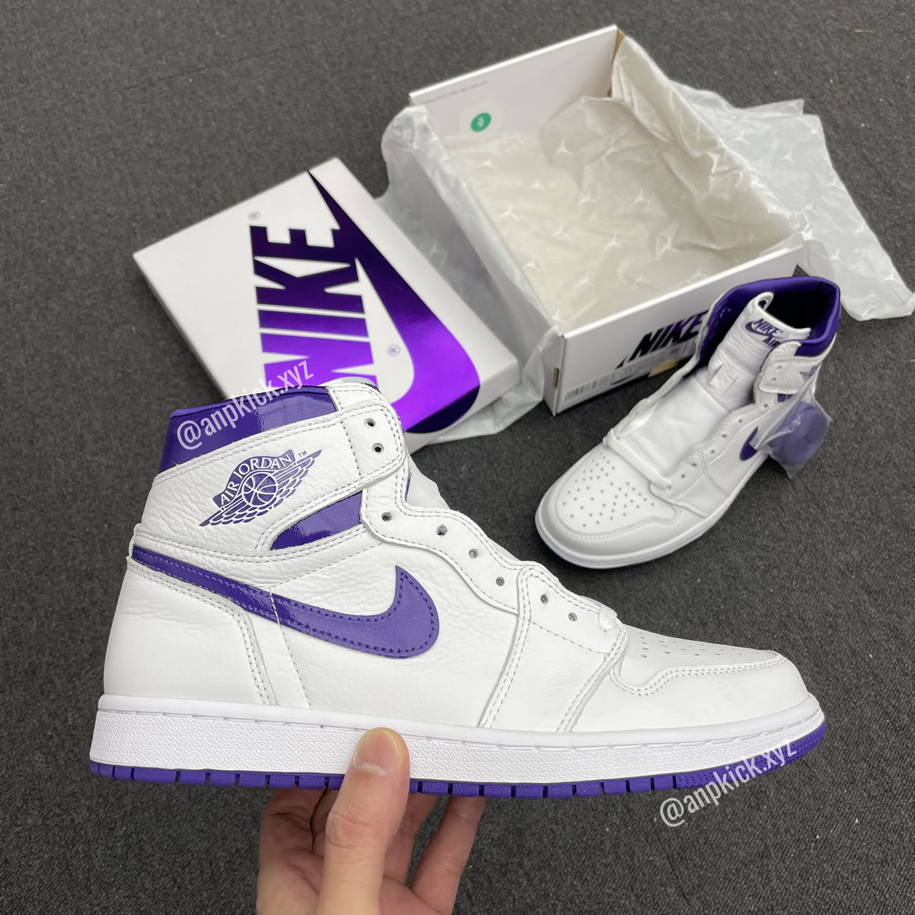 Air Jordan 1 Retro High Wmns Court Purple Anpkick Cd0461 151 (2) - newkick.vip